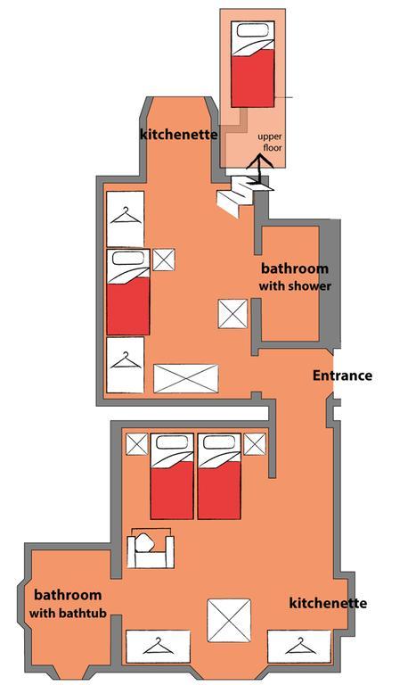 Piccolo Residence Apart-Hotel Florenz Exterior foto